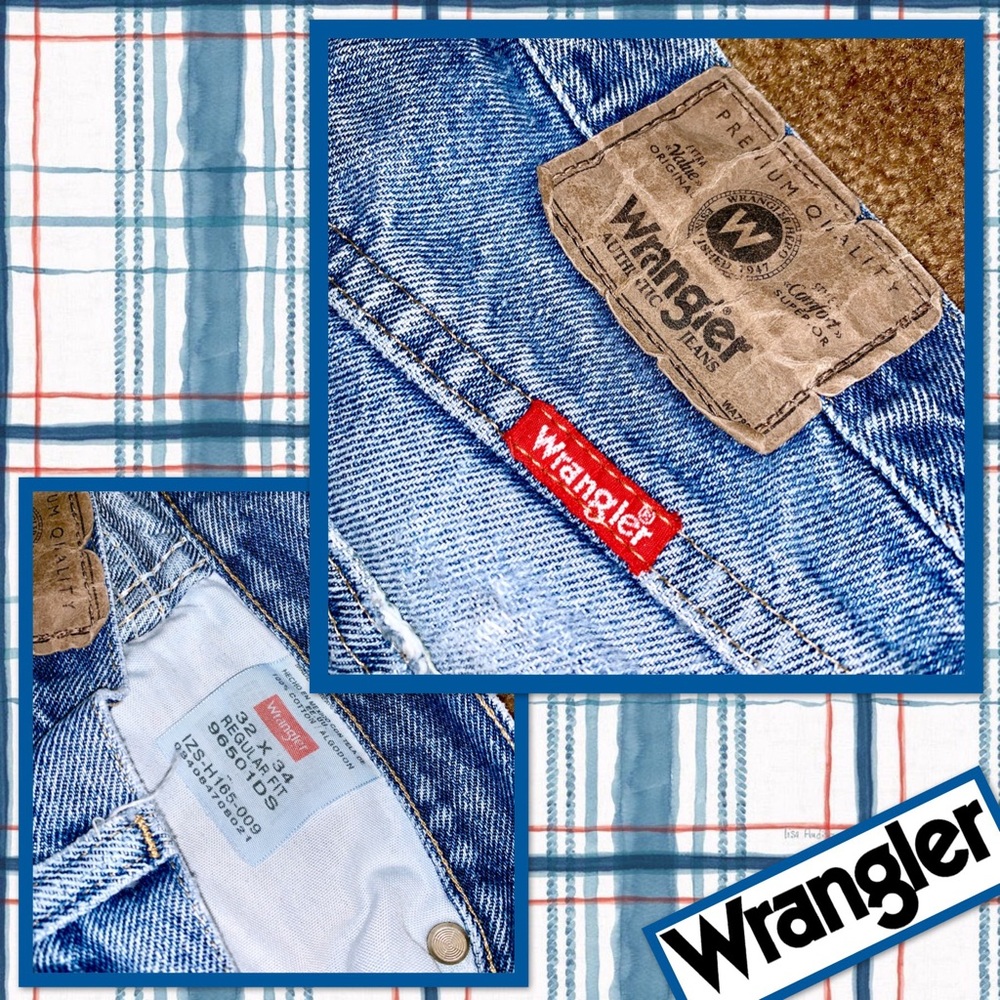 Wrangler Regular Fit Jeans 32x34 - Picture 8 of 8